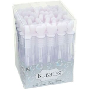 Heart Wedding Bubbles - 36 count