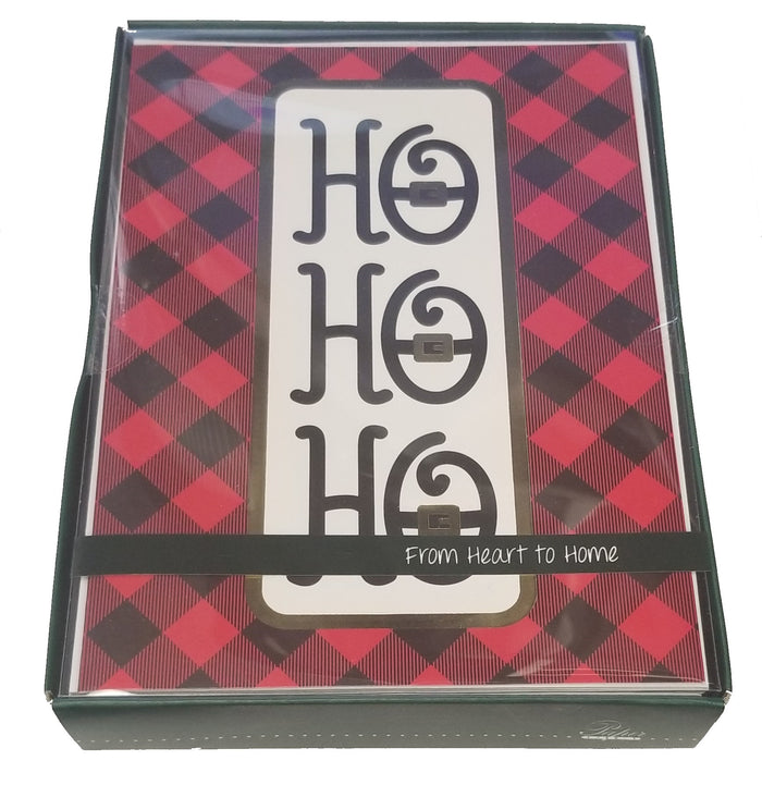 Ho Ho Ho - Premium Boxed Holiday Cards - 16ct.