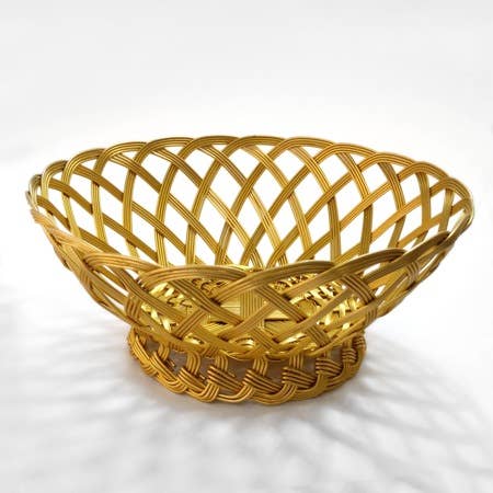 IHI Guilded Round Basket
