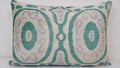 Ikat Pillow Case -  16'' x 24" Ikat Velvet Pillow Cover