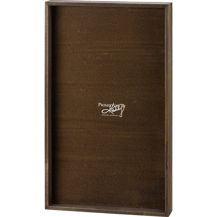 Inset Box Sign - Bathroom Testimonials