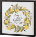 Inset Box Sign - Easy Peasy Lemon Squeezy