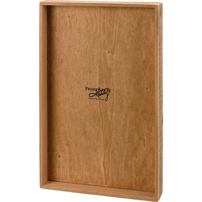 Inset Box Sign - Faith