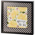 Inset Box Sign - Squeeze The Day