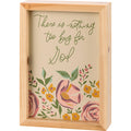Inset Box Sign - There is Nothing Too Big for God