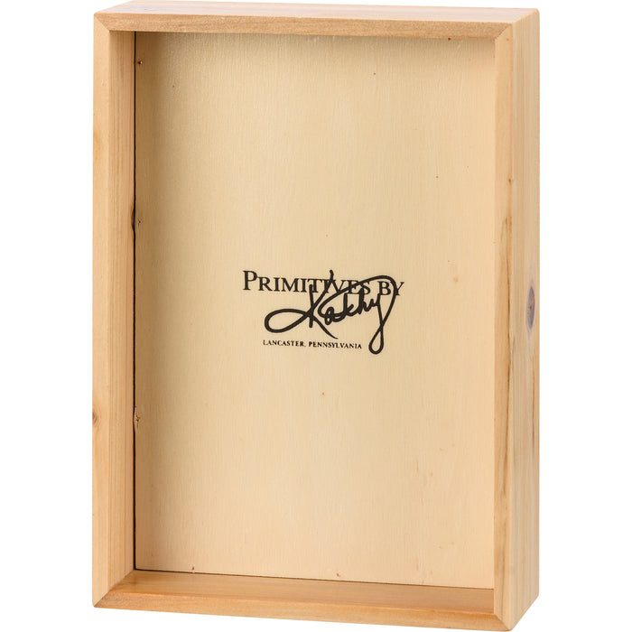 Inset Box Sign - There is Nothing Too Big for God