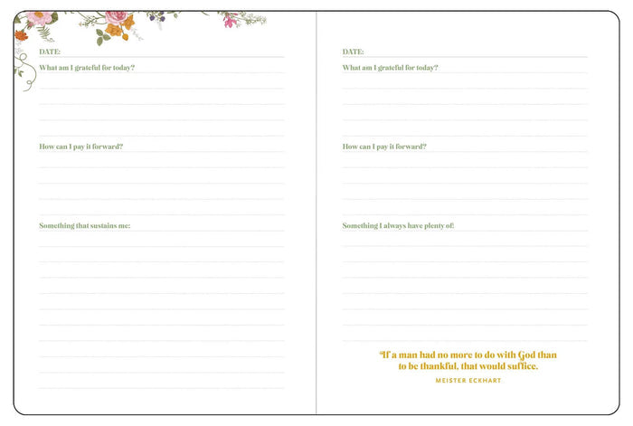 Journal - Give Thanks: A Journal for a Happy Heart