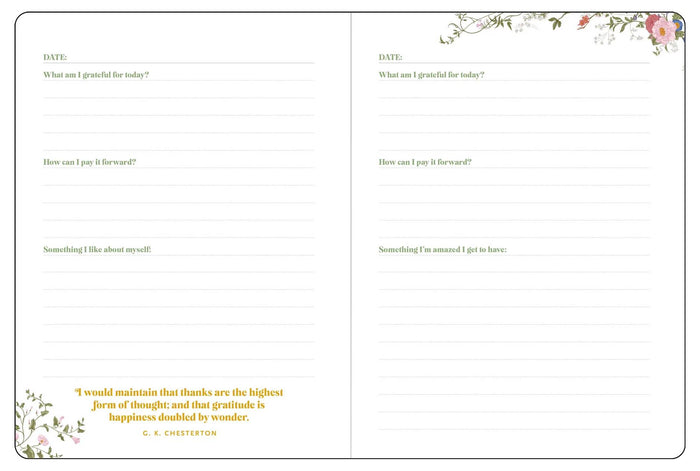 Journal - Give Thanks: A Journal for a Happy Heart