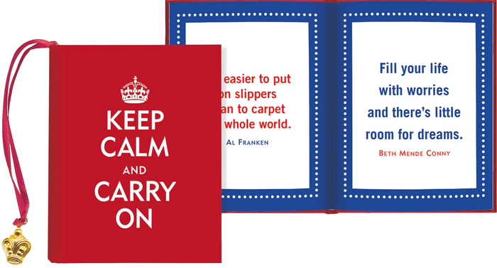 Keep Calm & Carry On - Mini Gift Book