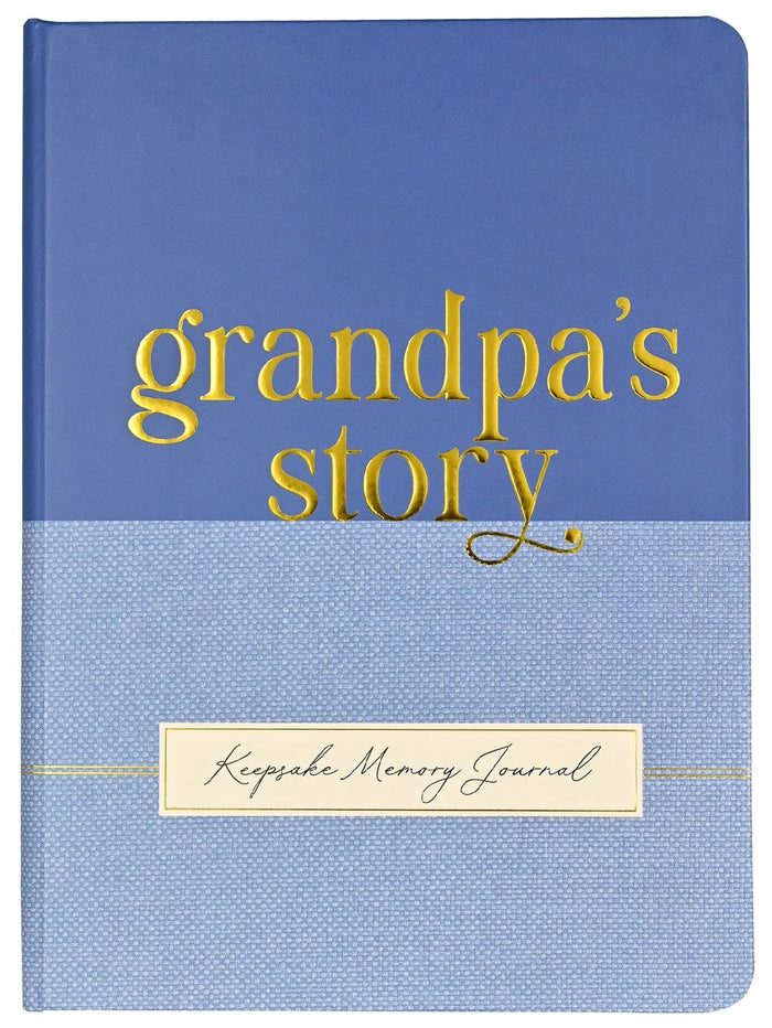 Keepsake Memory Journal - Grandpa's Story