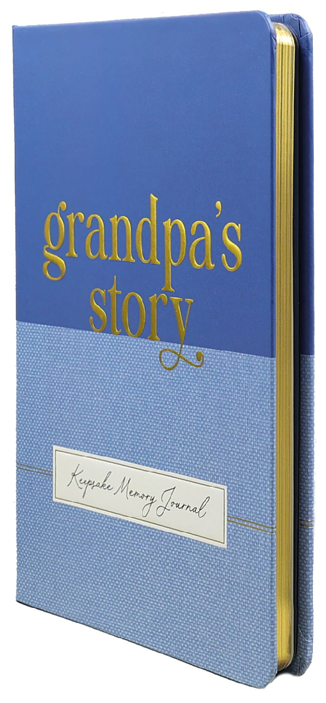 Keepsake Memory Journal - Grandpa's Story