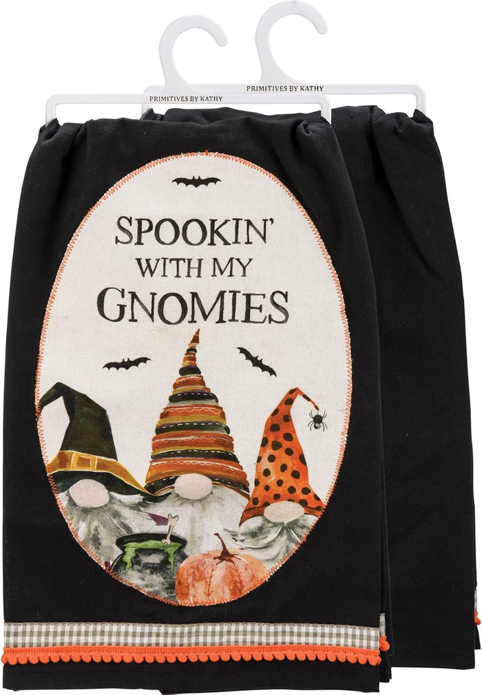 Kitchen Towel - Spookin' with my Gnomies