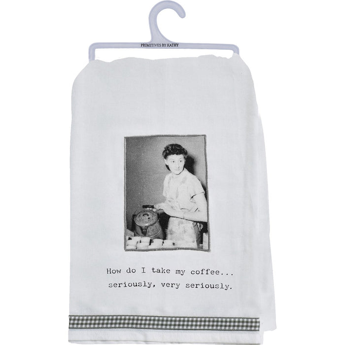 Kitchen Towel - Take My Coffee