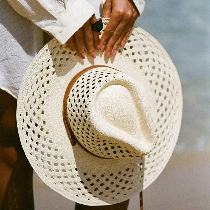 La Ranchera Cut-Out Straw Hat