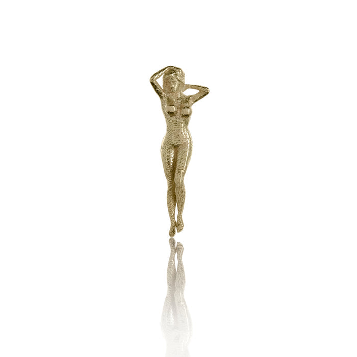 Lada Stud - 9ct Yellow Gold