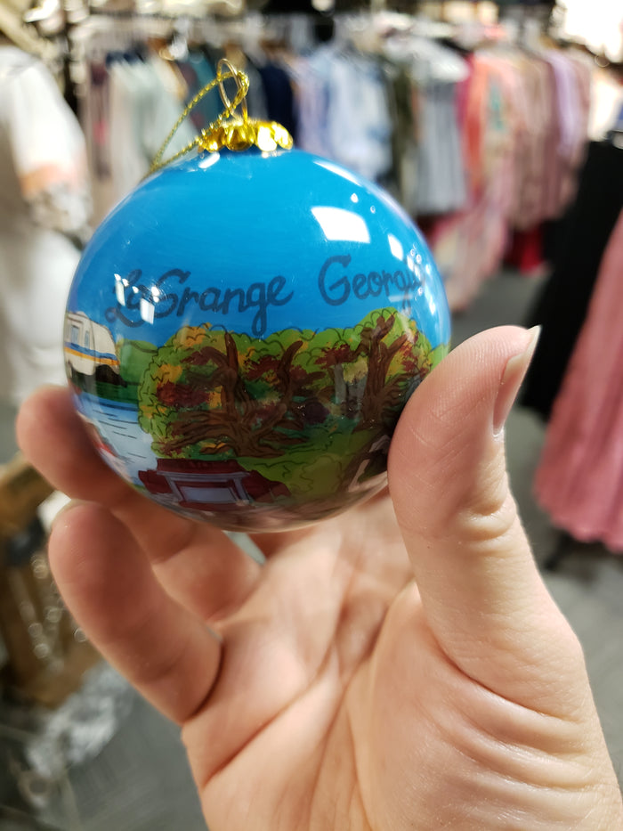 LaGrange Custom Glass Ornament