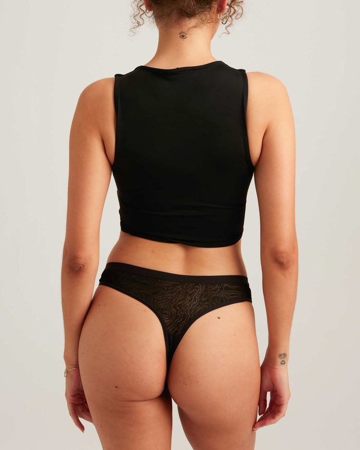 Leakproof Period Lace Thong