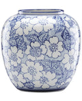 Lenox Painted Indigo Floral Vase