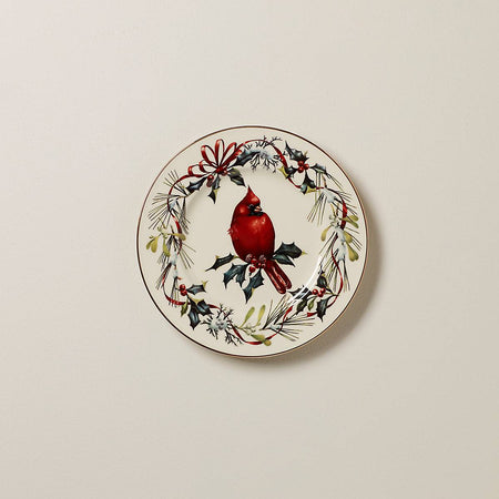 Lenox Winter Greeting Accent Plate, 9"