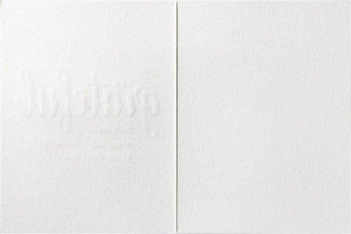 Letterpress Love Greeting Card - Grateful, I Love You