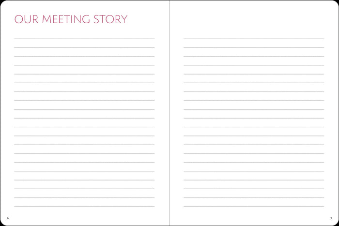 Lucky Us - Couple's Discovery Journal