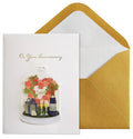 Luxury Anniversary Greeting Card - Cloche