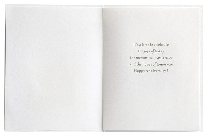 Luxury Anniversary Greeting Card - Cloche