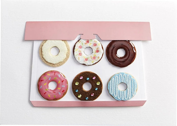 Luxury Birthday Greeting Card - Donuts