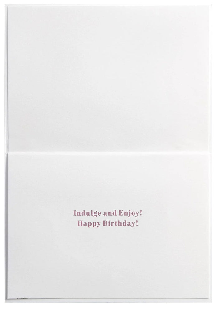 Luxury Birthday Greeting Card - Donuts