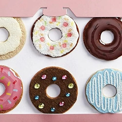Luxury Birthday Greeting Card - Donuts
