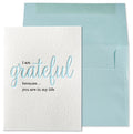 Luxury Friendship Greeting Card - Grateful You Are In My Life