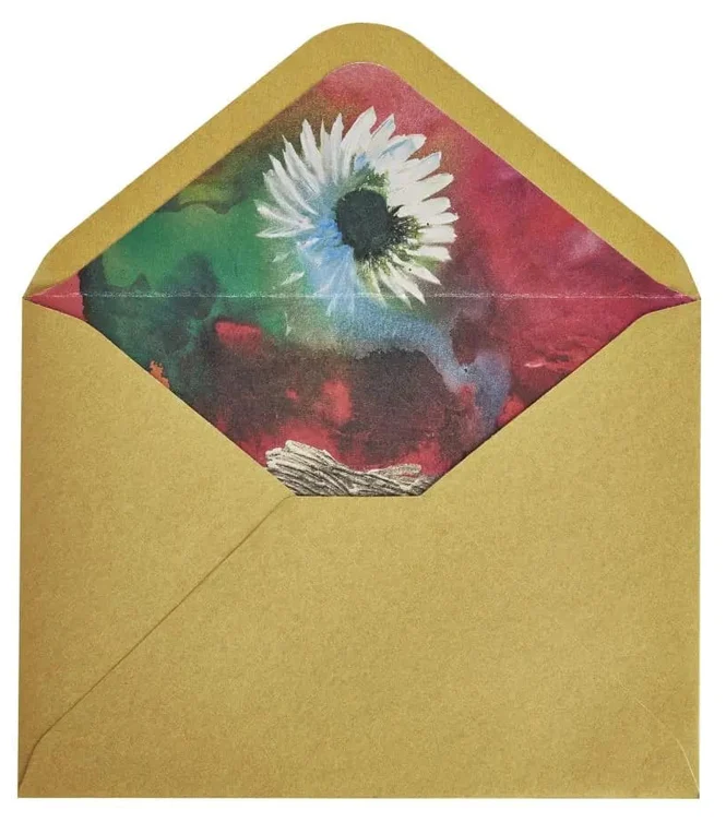 Luxury Get Well Greeting Card - Daisy