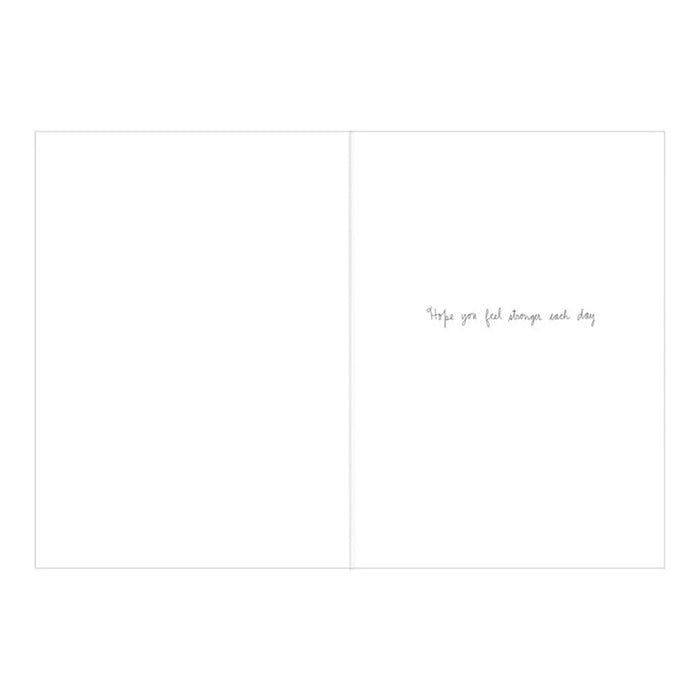 Luxury Get Well Greeting Card - Potted Plants