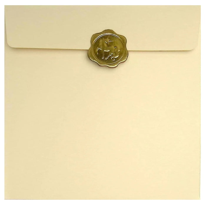 Luxury New Baby Greeting Card - Quilled Bassinet Congrats