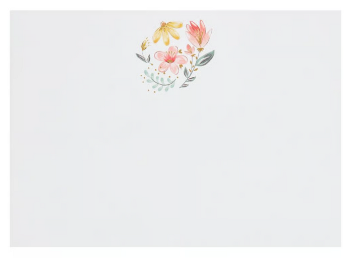 Luxury Social Stationery Set - Peach Melba
