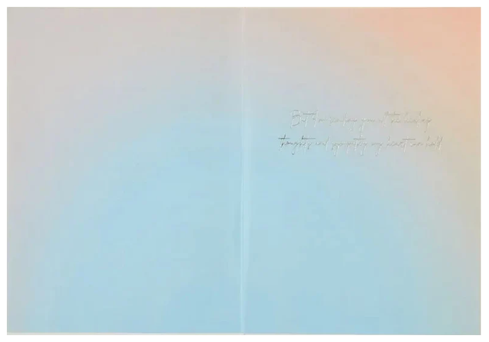 Luxury Sympathy Greeting Card - No Right Words