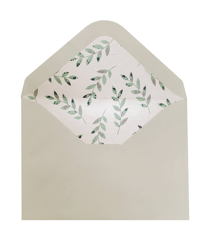 Luxury Thank You Greeting Card - Table Setting