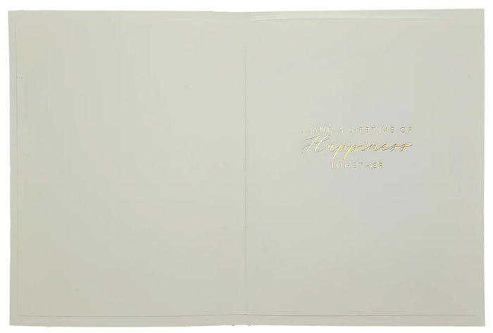 Luxury Wedding Greeting Card - Quilled Love Forever