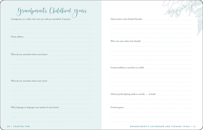 Memories for My Grandchild - Gift Book