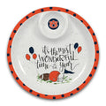 ML Auburn Melamine Chip & Dip