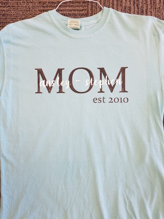 MOM - est with Children's Names