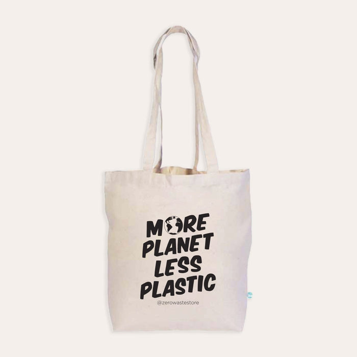 Zero Waste Store More Planet Less Plastic Organic Tote Bag