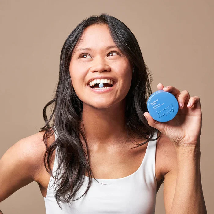 Mouthwash Tablets - Zero Waste Mouthwash - All Natural, Plastic-Free, Refillable, 124 ct.