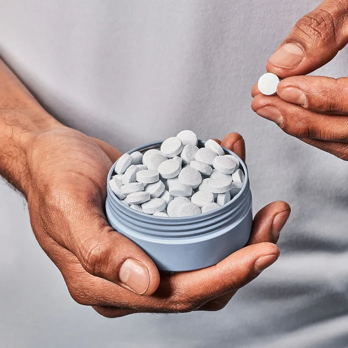 Mouthwash Tablets - Zero Waste Mouthwash - All Natural, Plastic-Free, Refillable, 124 ct.