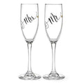 Mr. & Mrs. Black & Gold Flutes