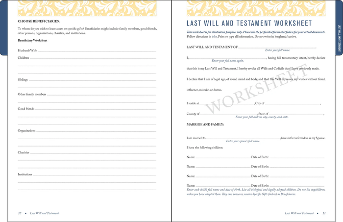 My Family Estate Legal Document Kit