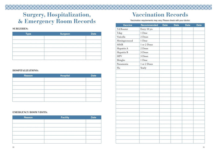 My Personal Health Record Keeper