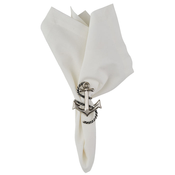 Napkin Ring, Anchor & Rope