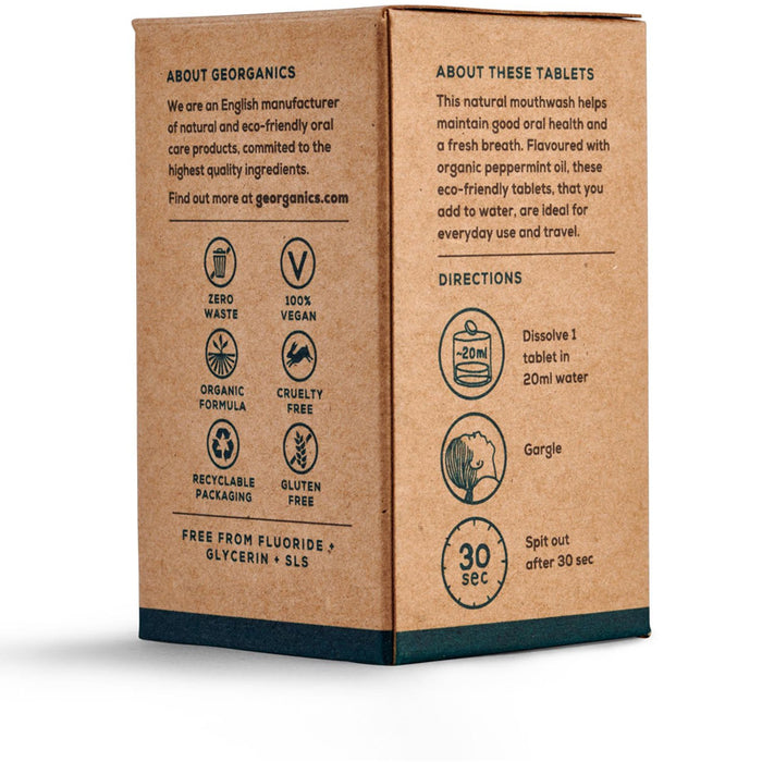 Natural Mouthwash Tablets