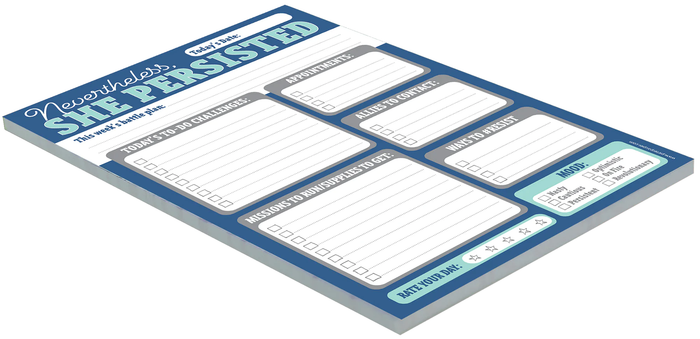 Nevertheless, She Persisted Note Pad